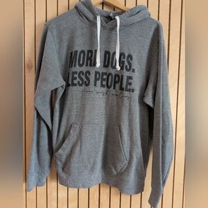 More Dogs Less People Hoodie